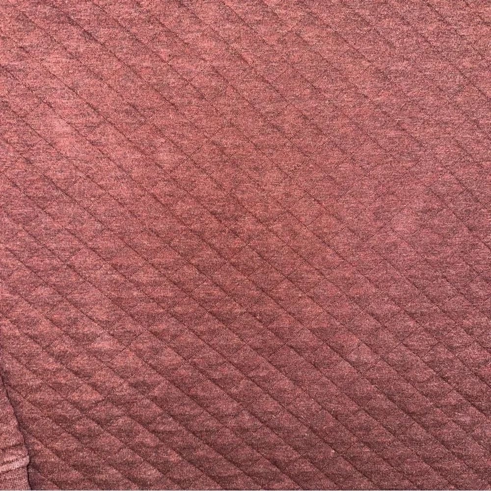 Patagonia Organic Cotton Quilt Snap-T Pullover Women’s Size Medium Dark Ruby - Picture 13 of 15